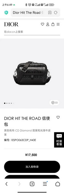 DIOR Handbags 367